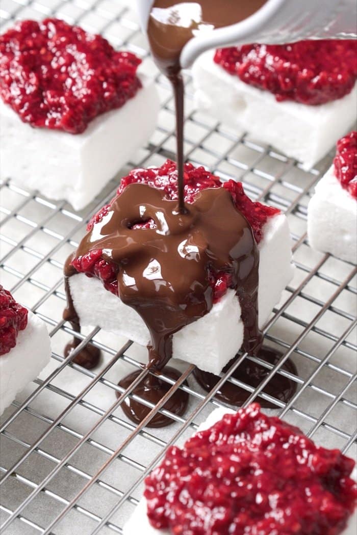 3-Ingredient Sugar Free, Paleo & Keto Marshmallows #keto #lowcarb #glutenfree #paleo #healthyrecipes #marshmallows #ketodessert #ketorecipes #ketodiet #smores