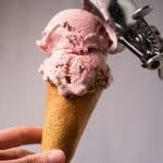Gluten Free & Keto Ice Cream Cones #keto #lowcarb #healthyrecipes #dairyfree #gluten free #icecream