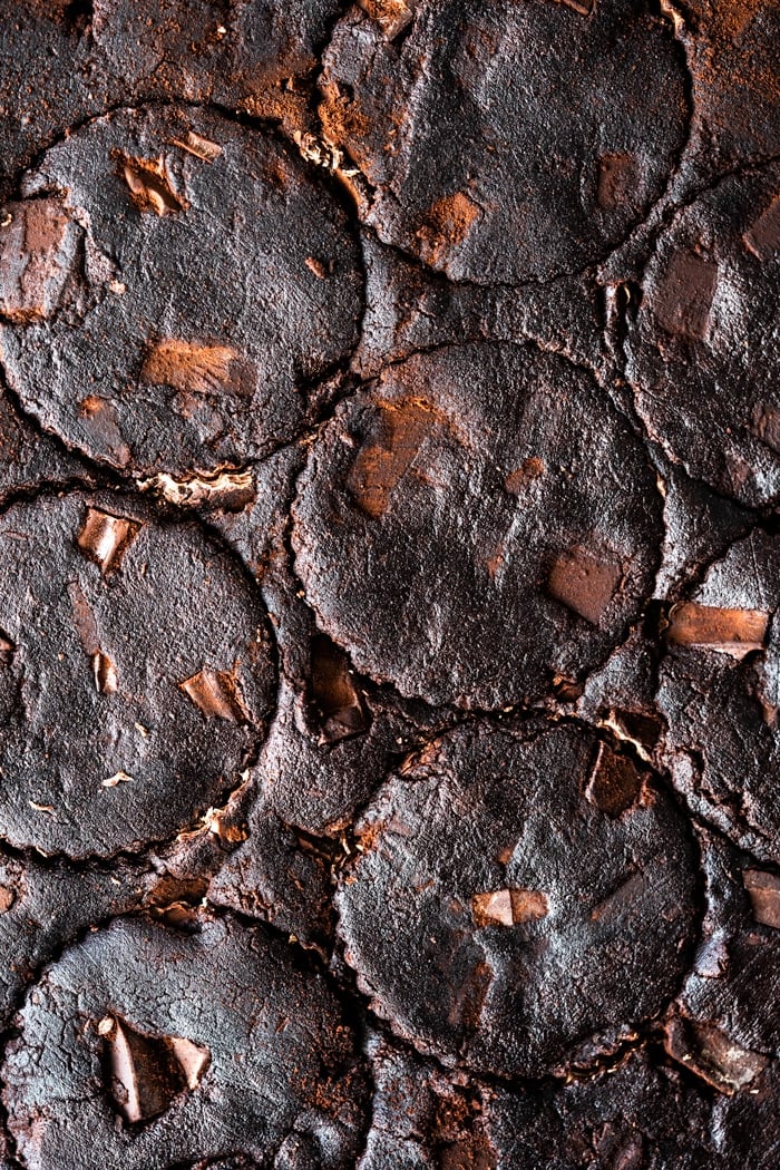 Unbaked cutouts of gluten free & keto chocolate shortbread