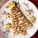 Gluten Free & Keto Pull-Apart Christmas Tree | with a 'cinnamon roll' filling