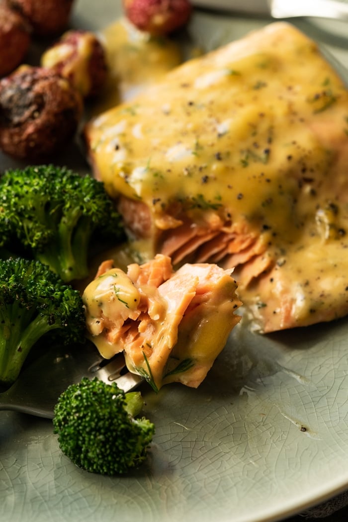 (Sheet Pan!) Keto Honey Mustard Salmon