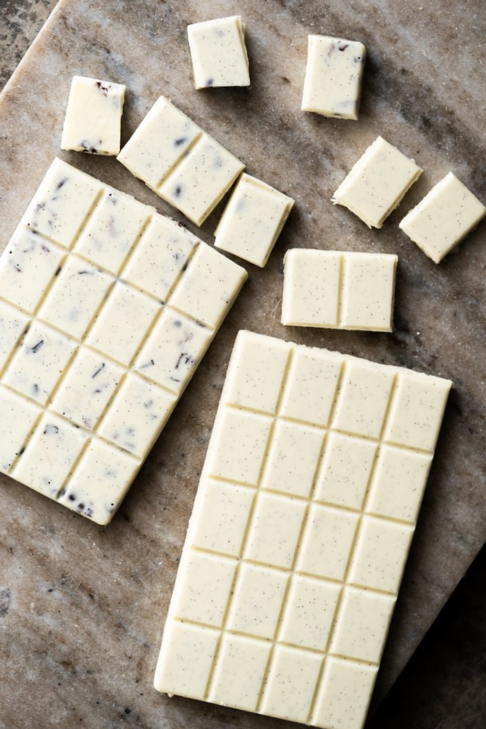 Homemade Sugar Free & Keto White Chocolate Bars
