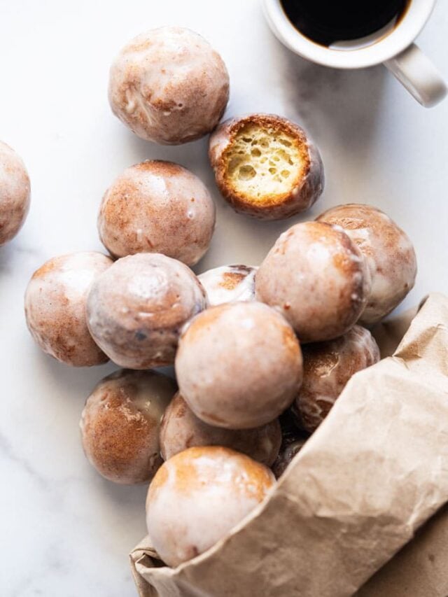 (1/2g net carb!) Keto Donut Holes