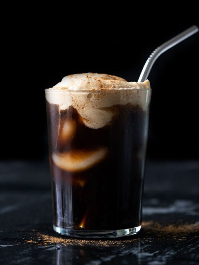(2g net carb!) Keto Pumpkin Cream Cold Brew