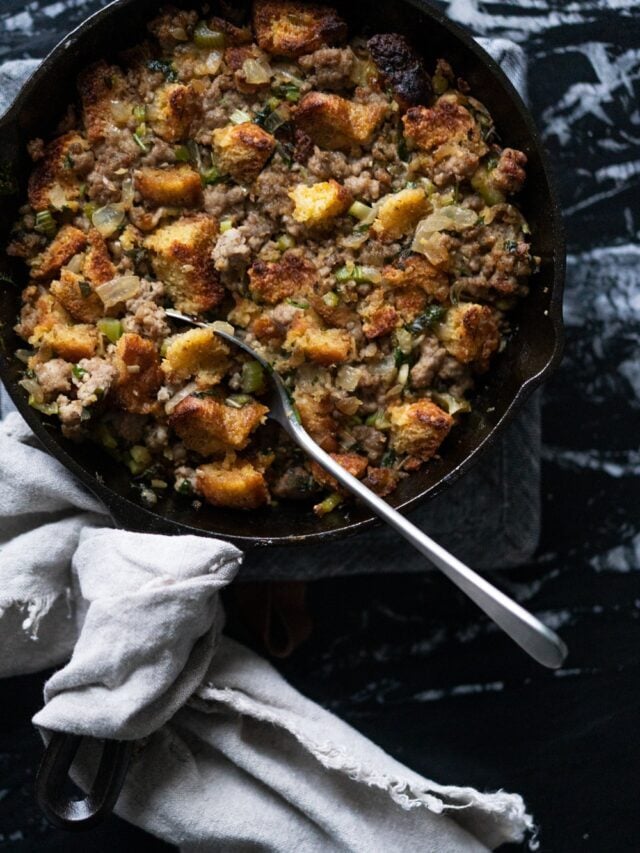 (Totally Legit!) Keto Cornbread Stuffing