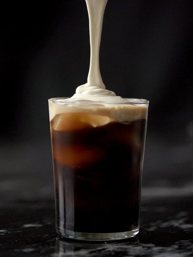 (Sugar Free!) Salted Caramel Cream Cold Brew