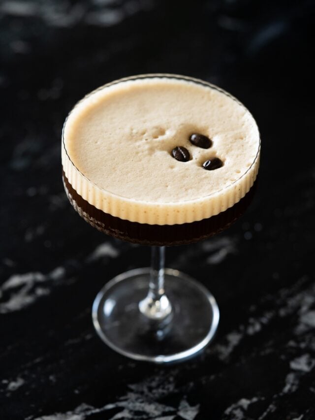 (1g net carb!) Sugar Free & Keto Espresso Martini
